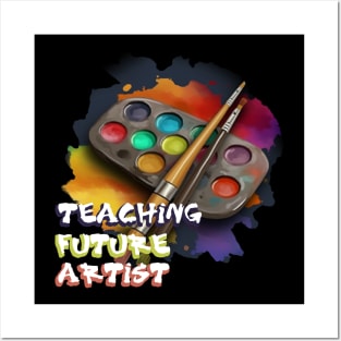 Teaching future artist Posters and Art